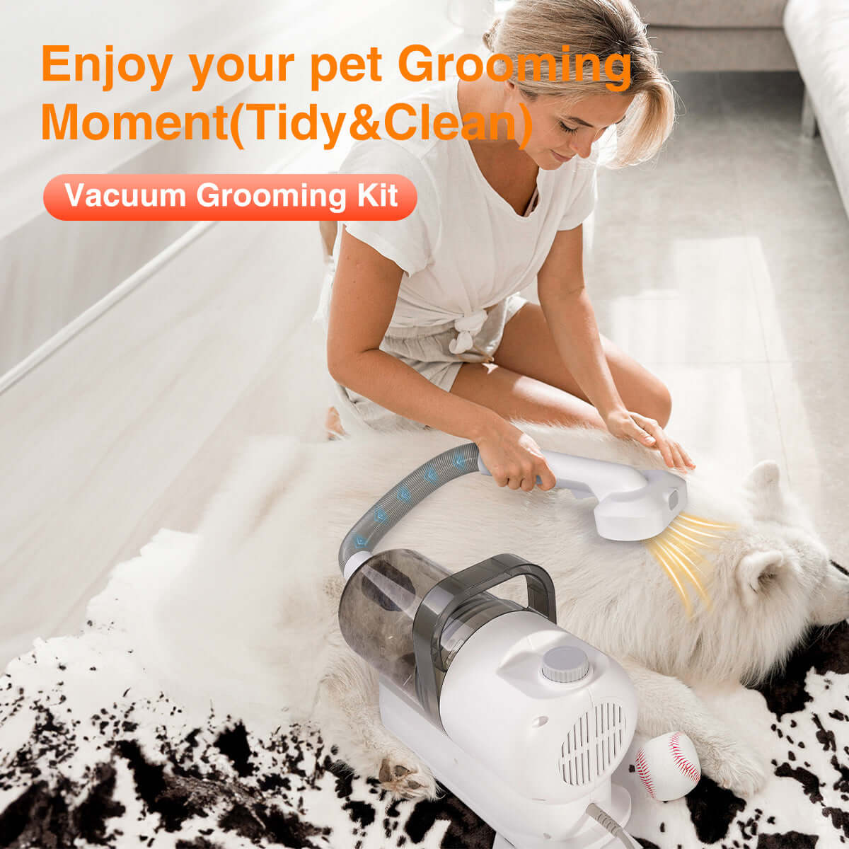 FurMate Pro™ Vacuum and Grooming Kit