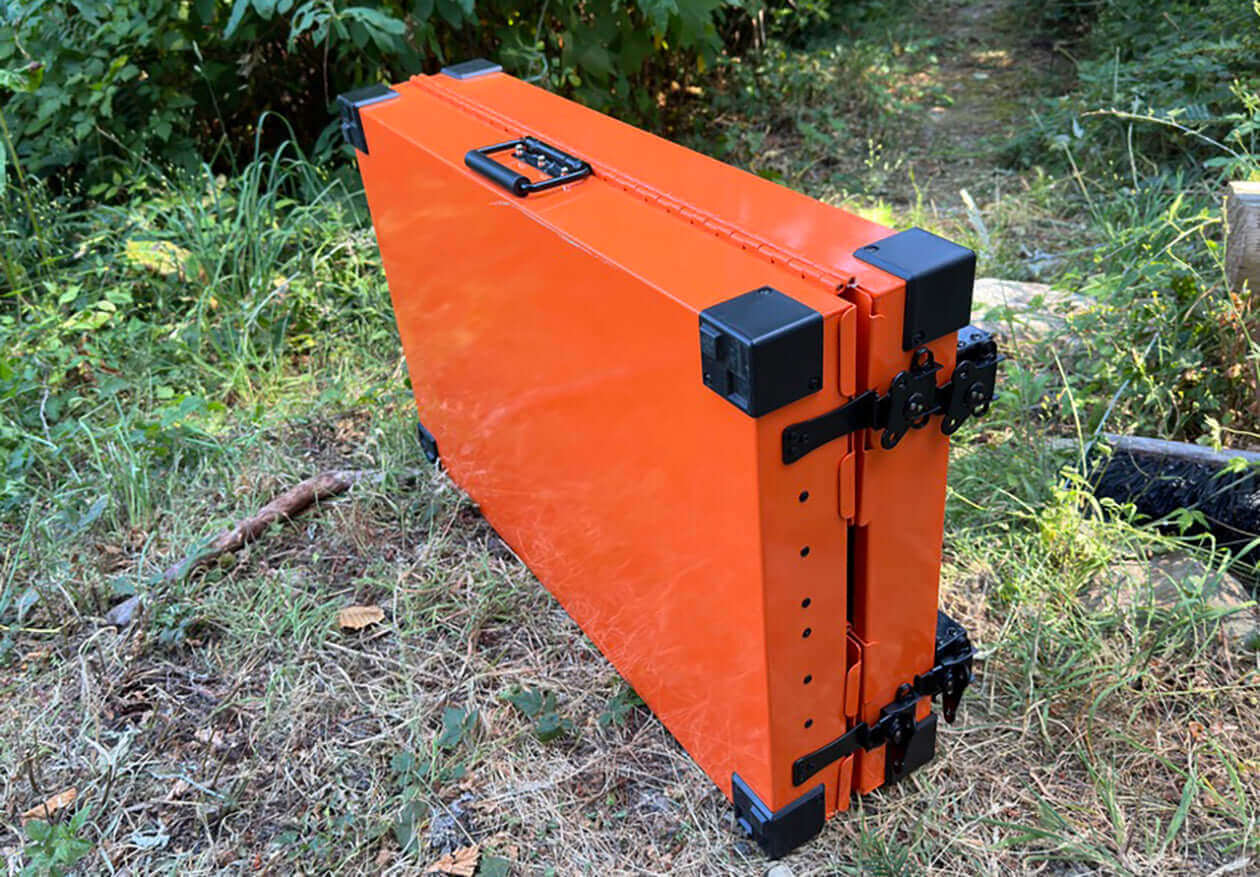 Safe Crate™: Collapsible Heavy Duty Chew-Proof Dog Crate - Airline Compliant