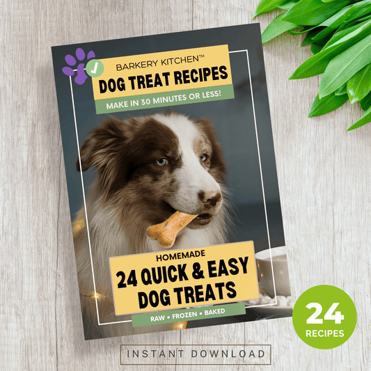 Barkery Kitchen™ Dog Treat Recipes Printable eBook