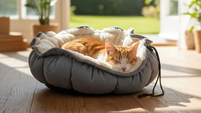 Buttercup Cat and Small Dog Bed
