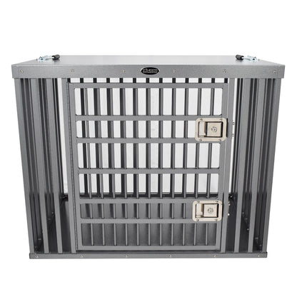 Heavy Duty Aluminum Dog Crate — Side/Side Entry by Zinger