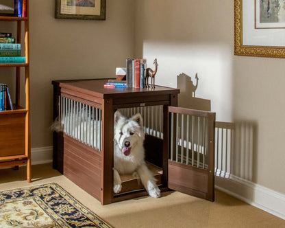 Indoor End Table Dog Crate