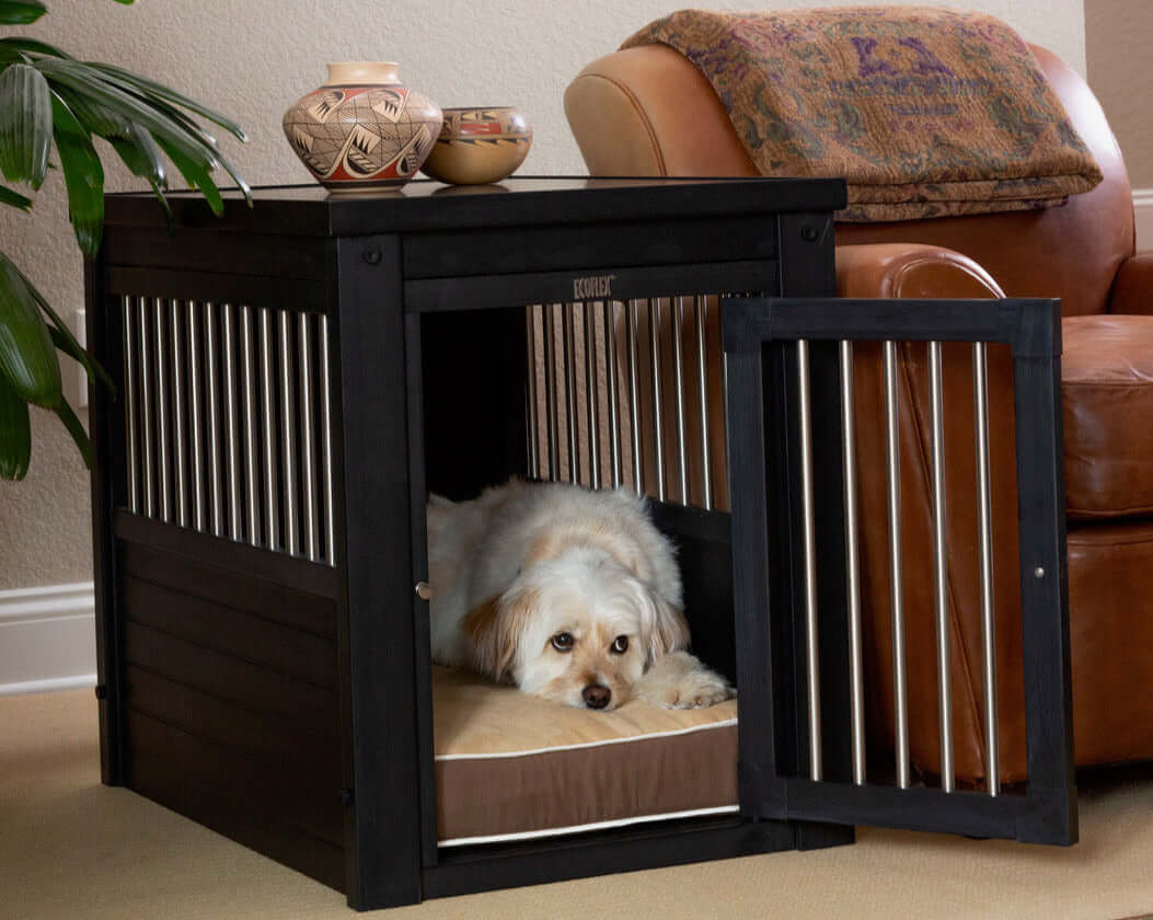 Indoor End Table Dog Crate