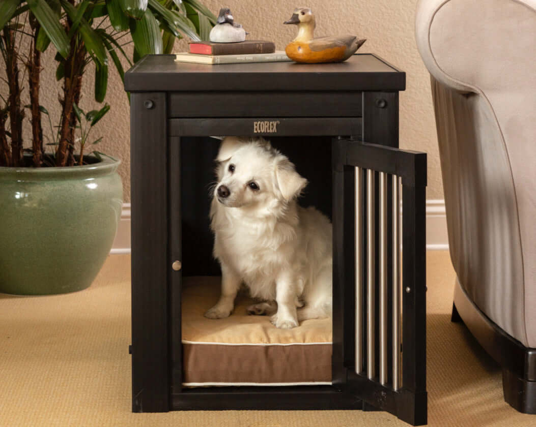 Indoor End Table Dog Crate