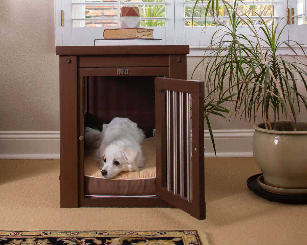 Indoor End Table Dog Crate