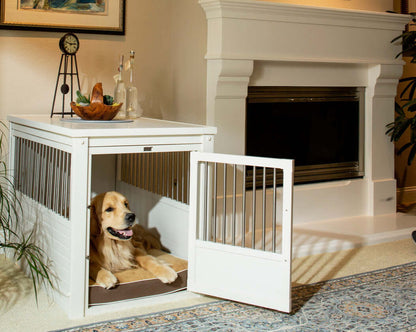 Indoor End Table Dog Crate