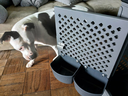 Dog Crate Fillable Drinking Bowl
