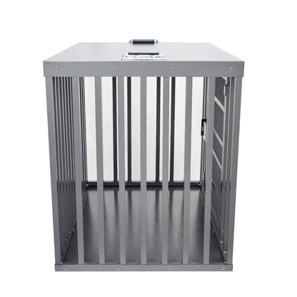 Heavy Duty Aluminum Dog Crate — Side Entry by Zinger